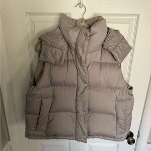lululemon athletica Gray Puffer Vest